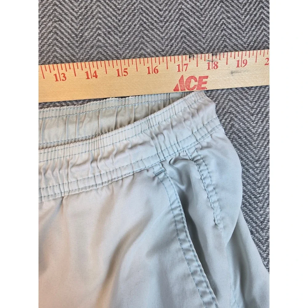 Captain Fin Mens XL Board Shorts Light Blue Mesh Lined Swim Trunks Nautical